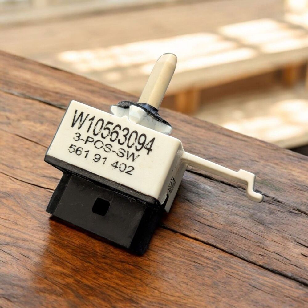 OEM Genuine Whirlpool Maytag Dryer Cycle Selector 3 Position Switch W10563094